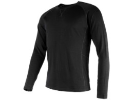 Unterhemd Rukka Wool-R Longsleeve Langarm Shirt Merinowolle schwarz