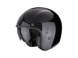 Jethelm Scorpion Belfast Evo Solid Glanz Schwarz