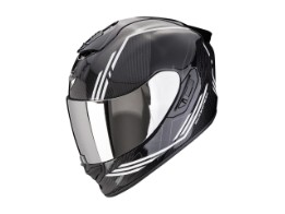 Helm Scorpion EXO 1400 Evo II Carbon Air Reika schwarz weiß