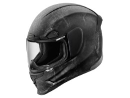Helm Icon Airframe Pro Construct Black matt schwarz roh