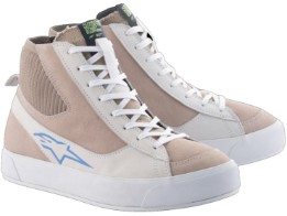 Motorradschuhe Alpinestars Stella Stated Podium Shoes white light grey