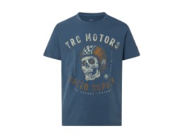 T-Shirt Rokker Skull B Blue Men