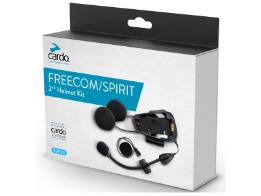 Audiokit für Freecom X Serie und Spirit, Second Helmet Kit Helm Klemmsatz