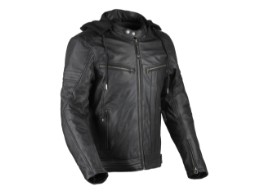 Detroit 3 Lederjacke schwarz