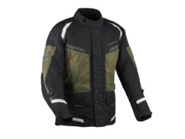 Motorradjacke Difi Horizon Aerotex schwarz grün