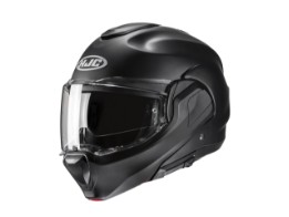 Klapphelm HJC F100 Semi Flat Black schwarz matt