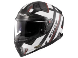 Helm LS2 FF811 Vector II Carbon Strong White