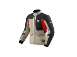 Motorradjacke Revit Convergent H2O Sand Rot