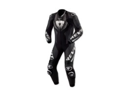 Lederkombi Revit Hyperspeed 3 Einteiler schwarz weiß