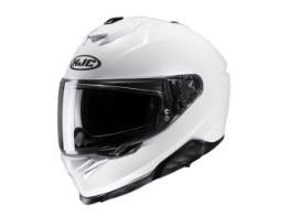 B-WARE Motorradhelm HJC i71 Solid White weiß glänzend