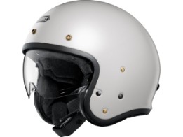J.O2 Solid Off White Open Face Helm Jethelm Motorradhelm