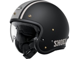 J.O2 Aventure TC-10 Matt Black Grey Open Face Helm Jethelm Motorradhelm
