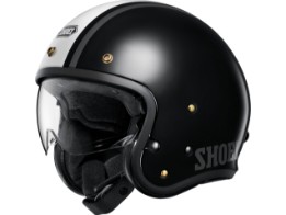 J.O2 Aventure TC-5 Black White Open Face Helm Jethelm Motorradhelm