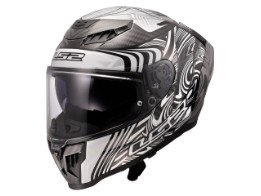 Motorradhelm LS2 FF807 Dragon Enthum Silver