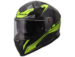 Helm LS2 FF811 Vector II Carbon Savage HV Yellow Black