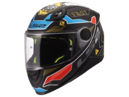 Helm LS2 FF812 Kid Zero Matt Grey Red