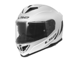 Helm LS2 FF818 Storm 3 Solid Gloss White
