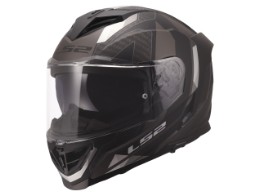 Helm LS2 FF818 Storm 3 Sporty Matt Black Grey