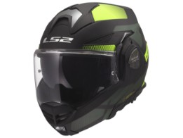 Klapphelm LS2 FF901 Advant X Nova Matt Black HV Yellow ECE2206