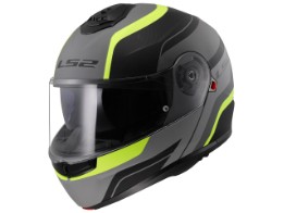 Klapphelm LS2 FF908 Strobe 2 Monza Matt Black HV Yellow