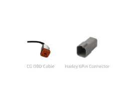 6-Polig OBD Adapter passend für Harley Davidson