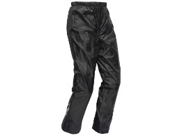 Regenhose Difi Fuzzy Rain Pants schwarz inkl. Packbeutel Regenschutz Hose