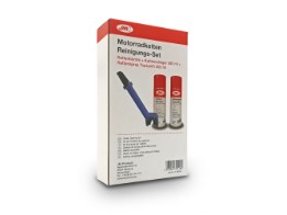 Motorradketten Reinigungs-Set Kettenspray Topsynthetisch und Kettenreiniger Kettenbürste JMC