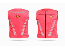 Börjes Warnweste Leuchtweste neonpink