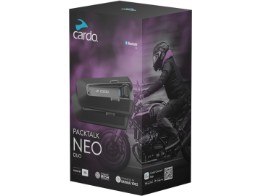 Sprechanlage Cardo Packtalk Neo Duo Bluetooth Mesh Interkom Doppelset