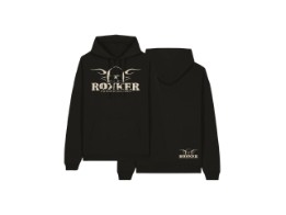 Kapuzenpullover Rokker Logo Hoodie black