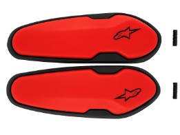 Stiefelschleifer Alpinestars Aluminium Toe Slider Red Schleifersatz Supertech R, SMX Plus, SMX 6 V2