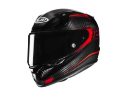 Motorradhelm HJC RPHA 12 Carbon Keres MC1 schwarz rot