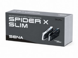 Spider X Slim Sprechanlage Headset Dual Doppelset Mesh und Wave Interkom