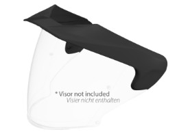 Helmschirm Shoei V-440 Peak Schirm für Shoei J-Cruise schwarz matt
