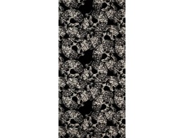 Halstuch Modeka Multifunktionstuch 110630 Skulls schwarz