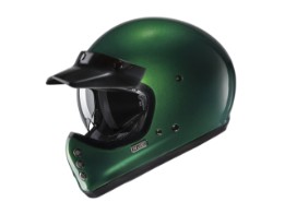 Motorradhelm HJC V60 Solid Deep Green Offroad Helm
