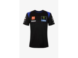 T-Shirt Replica Monster Energy Yamaha MotoGP Team 2022 black blue