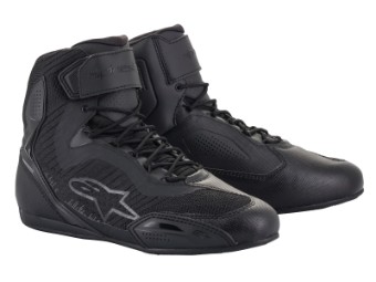 Motorradschuhe Alpinestars Stella Faster 3 RideKnit Shoes schwarz grau