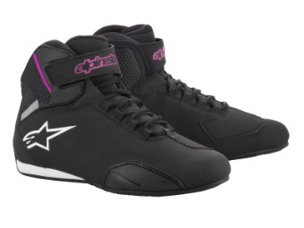 Motorradsschuhe Alpinestars Stella Sektor Womens Shoes black pink Frauenschuh
