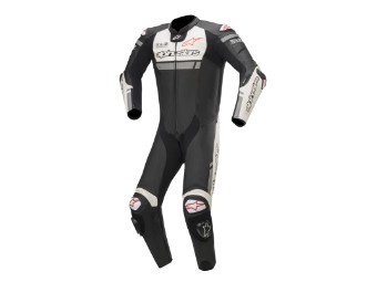 Lederkombi Alpinestars Missile Ignition Tech Air Compatible Einteiler rot fluo
