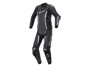 Lederkombi Alpinestars Stella Missile V2 2PC Damen Zweiteiler schwarz weiß