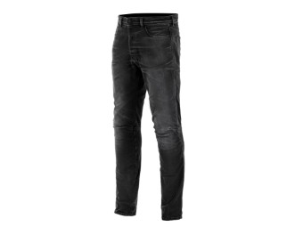 Motorradjeans Alpinestars Diesel AS-DSL Shiro Denim Pants black overdyed