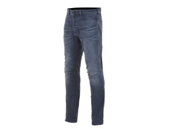 Motorradjeans Alpinestars Diesel AS-DSL Shiro Denim Pants rinse plus blue