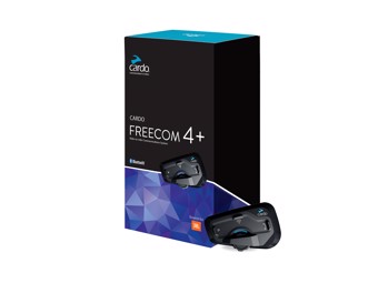 Sprechanlage Cardo Freecom 4+ JBL Duoset Bluetooth 4 Wege Interkom Doppelset