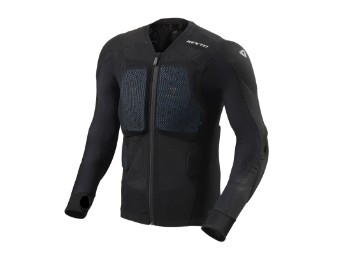 Protektorenjacke Revit Proteus schwarz Level 2 Brust, Rücken, Schulter, Ellbogen