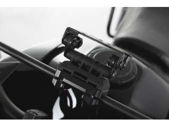 SW MOTECH Navihalterung an Rohr 10/12 mm Durchmesser Navi Halter Quick Lock
