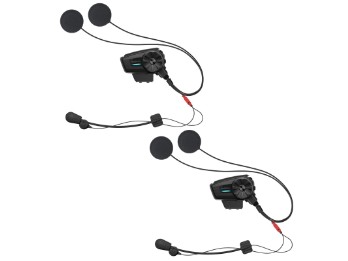 Spider ST1 Duo conjunto duplo interfone fone de ouvido malha interfone Bluetooth 5.1