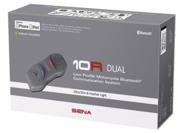 Conjunto duplo de fone de ouvido de intercomunicação de kit duplo 10R Bluetooth conjunto de intercomunicação