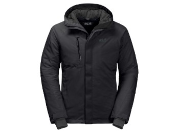 Jack Wolfskin Troposphere Jacket Masculino jaqueta de inverno preta