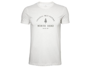 North Bend Vertical Herre t-skjorte off-white
